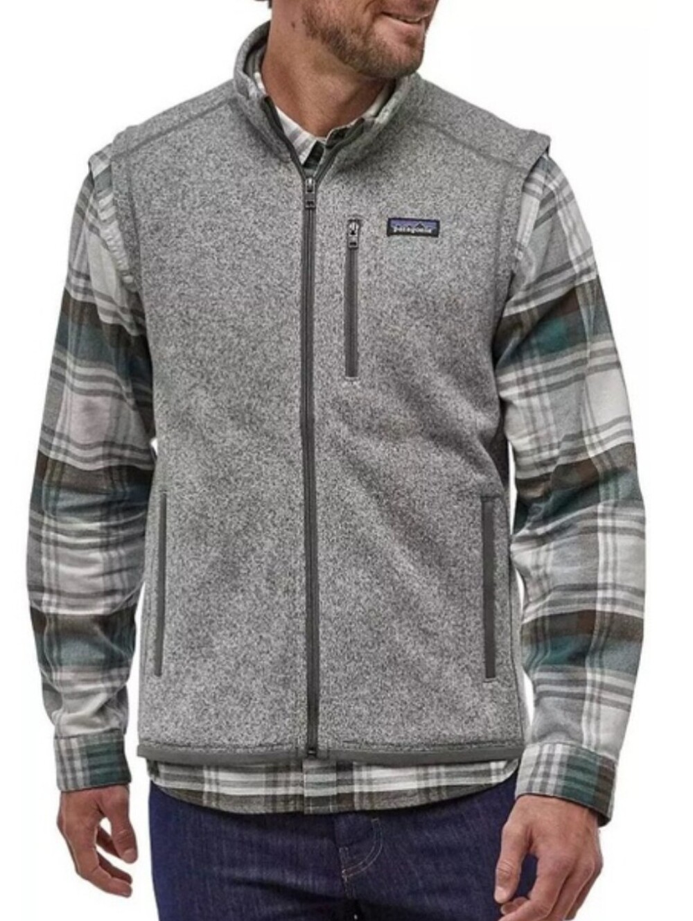 Patagonia M's Better Sweater Vest In Stonewash